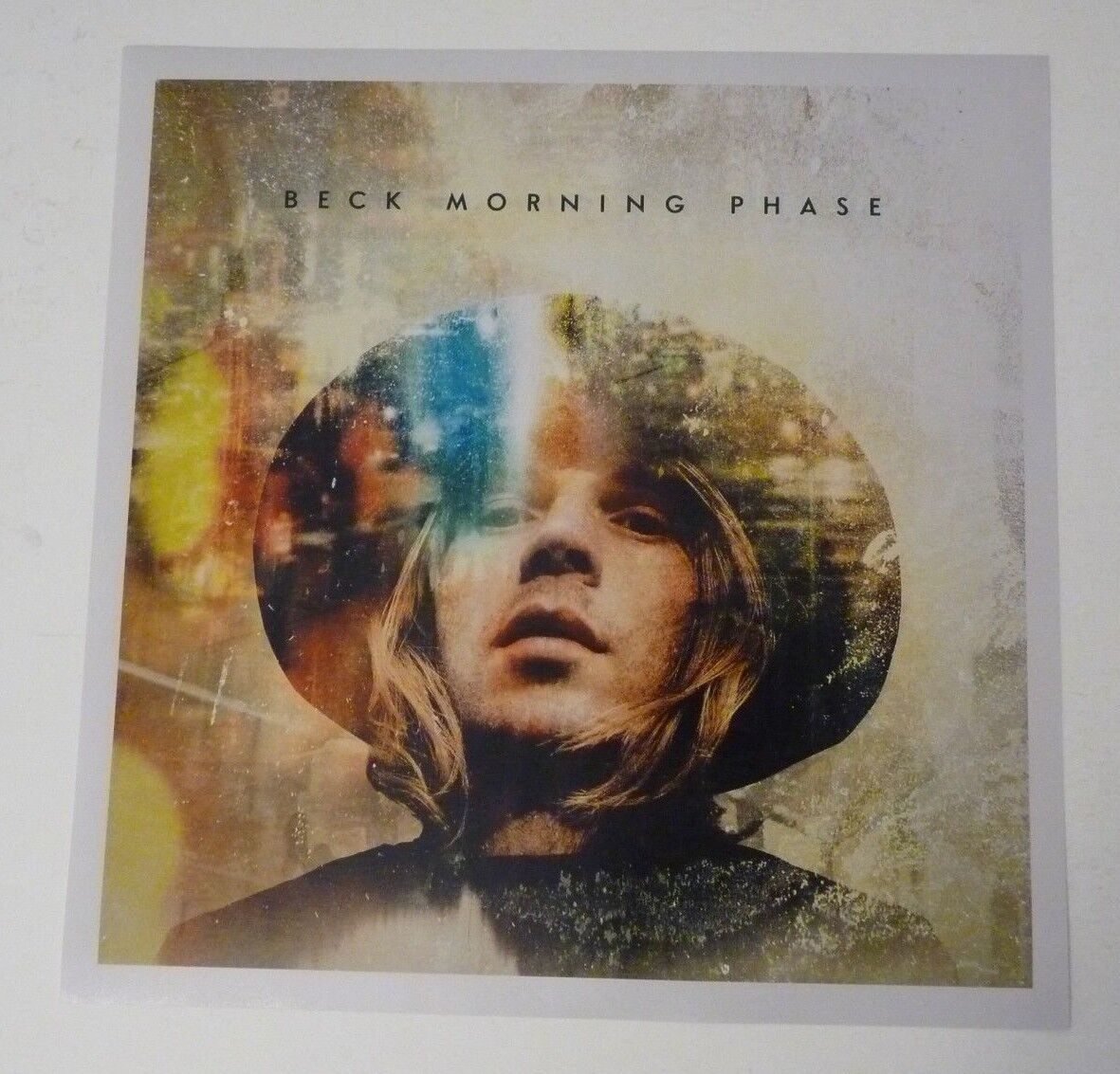 Beck Morning Phase LP 12x12 Album Cover Photo Poster painting