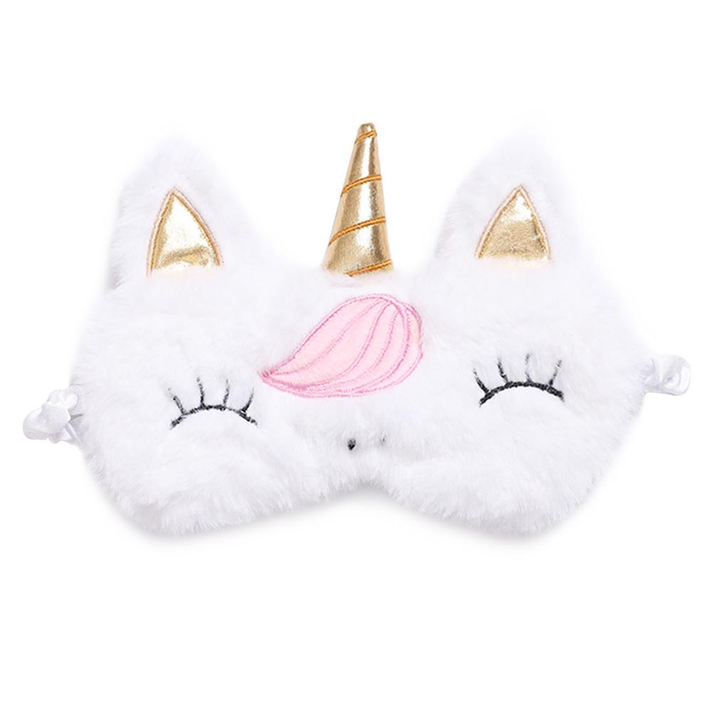 

Cute Plush Animal Eye Cover Sleep Eye Mask Eyepatch Bandage Blindfold (D), 501 Original