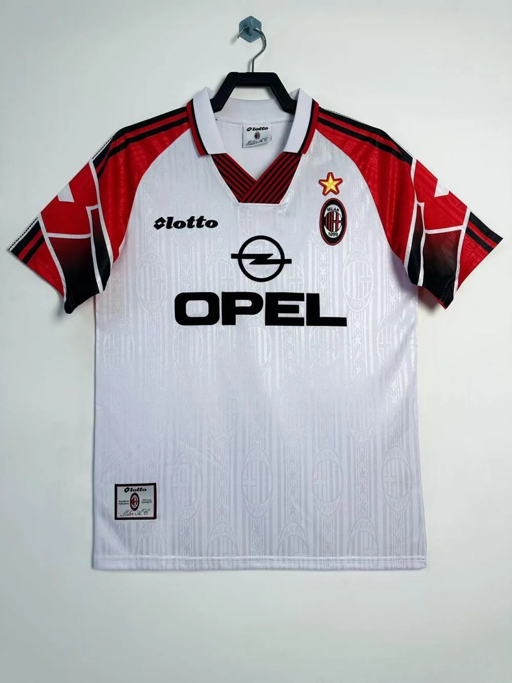 1997/1998 Retro AC Milan Special Edition White Football Shirt