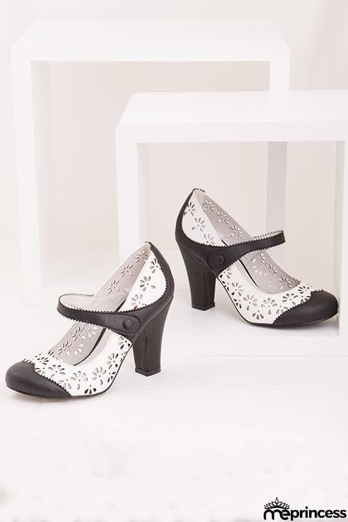 Hollow High Heel Pumps