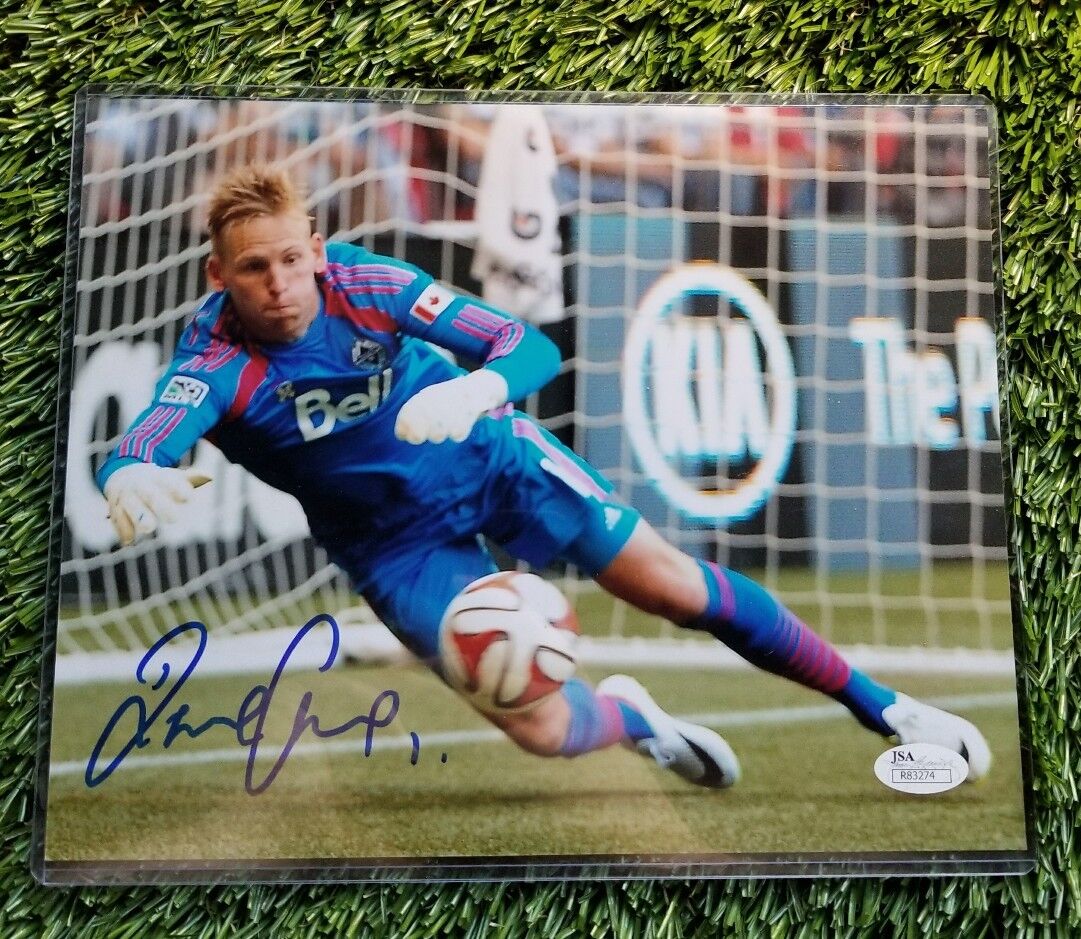 DAVID OUSTED SIGNED 8X10 D.C. UNITED FOOTBALL CLUB ACTION Photo Poster painting JSA/COA R83274