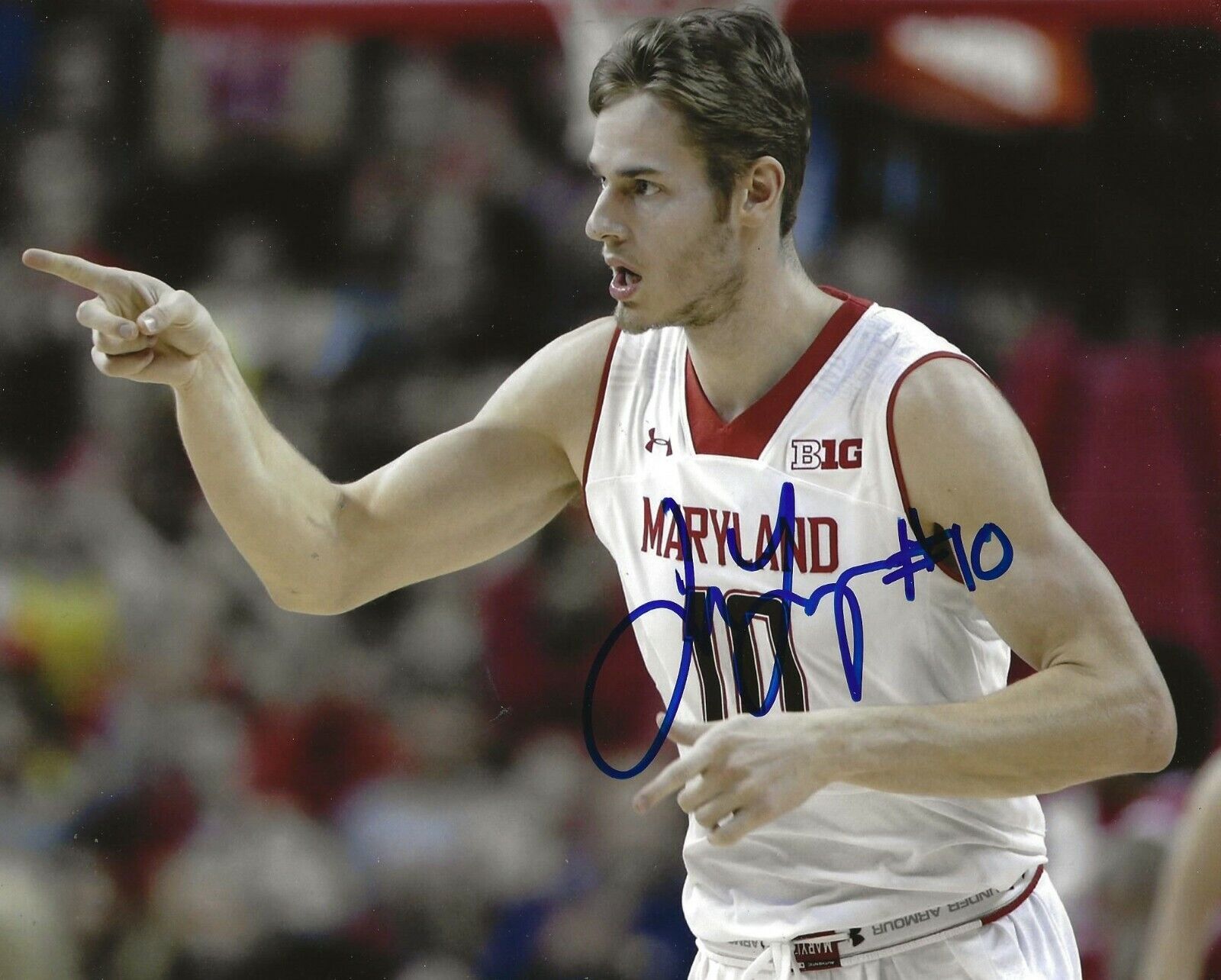 Jake Layman signed Maryland Terrapins 8x10 Photo Poster painting autographed Terps