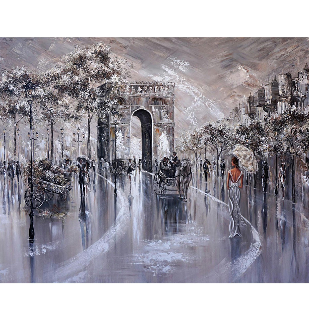 

Arc de Triomphe - Round Drill Diamond Painting - 50*40CM, 501 Original