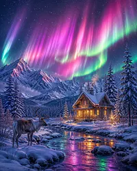 Aurora Guardian - Diamond Painting