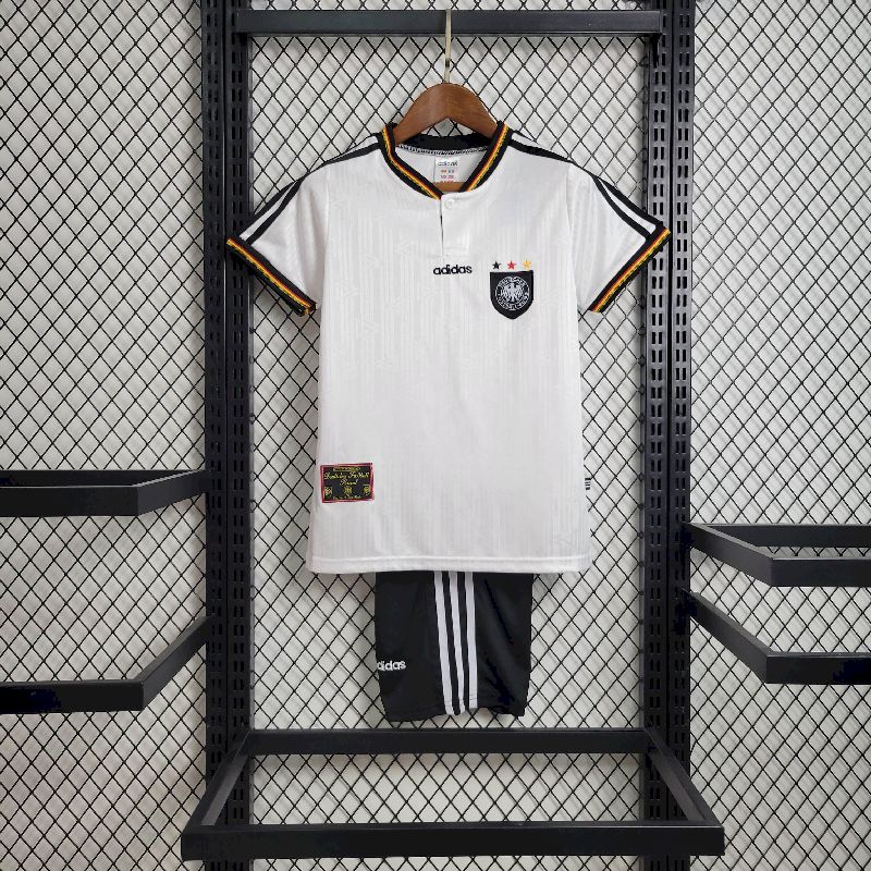1996 Retro Kids Size Germany Home Soccer Jersey mysite