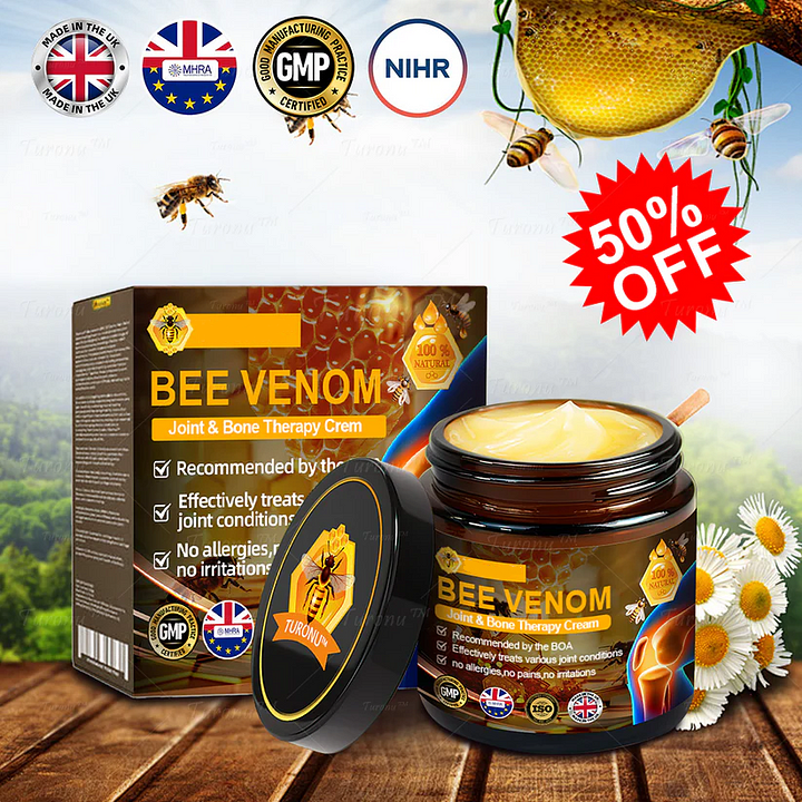 🔥Last Day 50% OFF🔥Bee-Venom Pain-Relief Bone Healing Cream