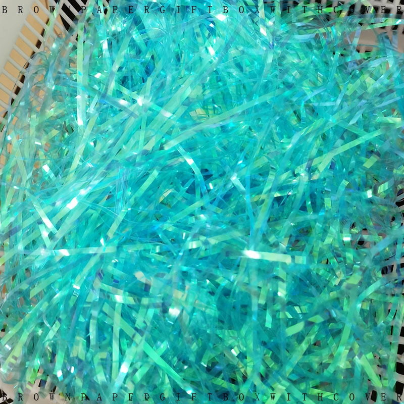 Magic Color Raffia Grass Shredded Paper Silk Filler Factory Gift Box Accessories Diy Material Handmade Factory Direct Sales