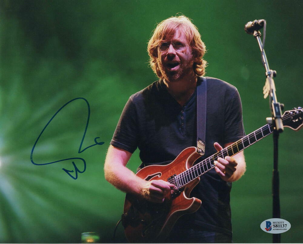 TREY ANASTASIO SIGNED AUTOGRAPH 8x10 Photo Poster painting - PHISH FRONTMAN, FARMHOUSE BECKETT