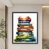 (Stamped/Counted) Stack Of Books-11CT Cross Stitch 60*70cm/23.62*27.56in(Big Size)