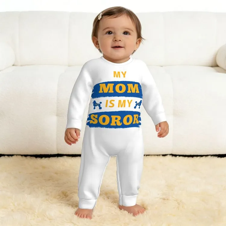 Baby Long-Sleeve Pullover Romper