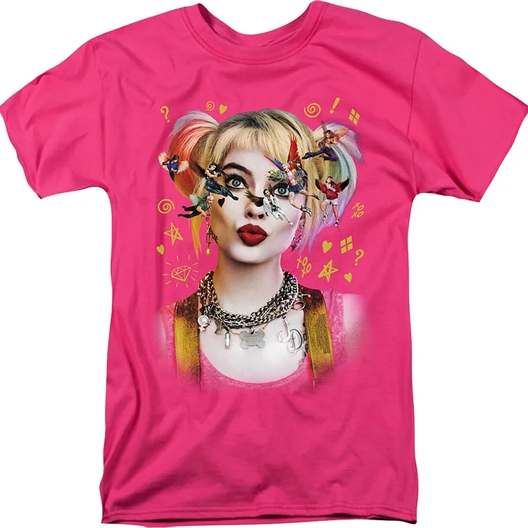 Harley Quinn Movie Poster Birds Of Prey T-Shirt