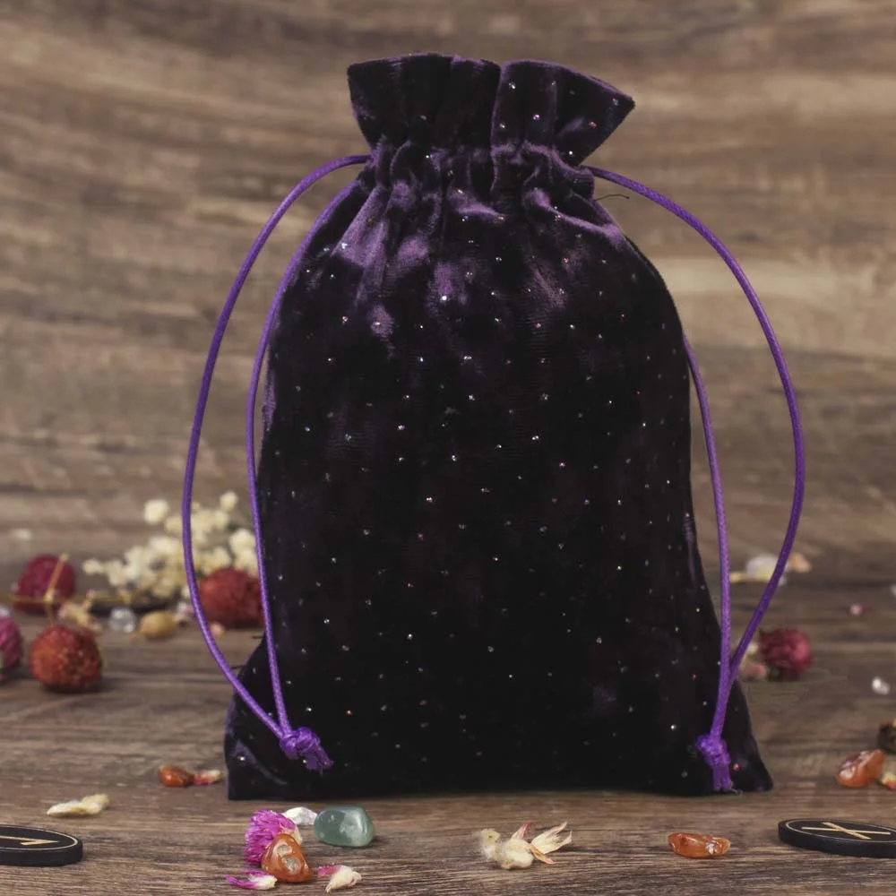 Starry sky tarot bag