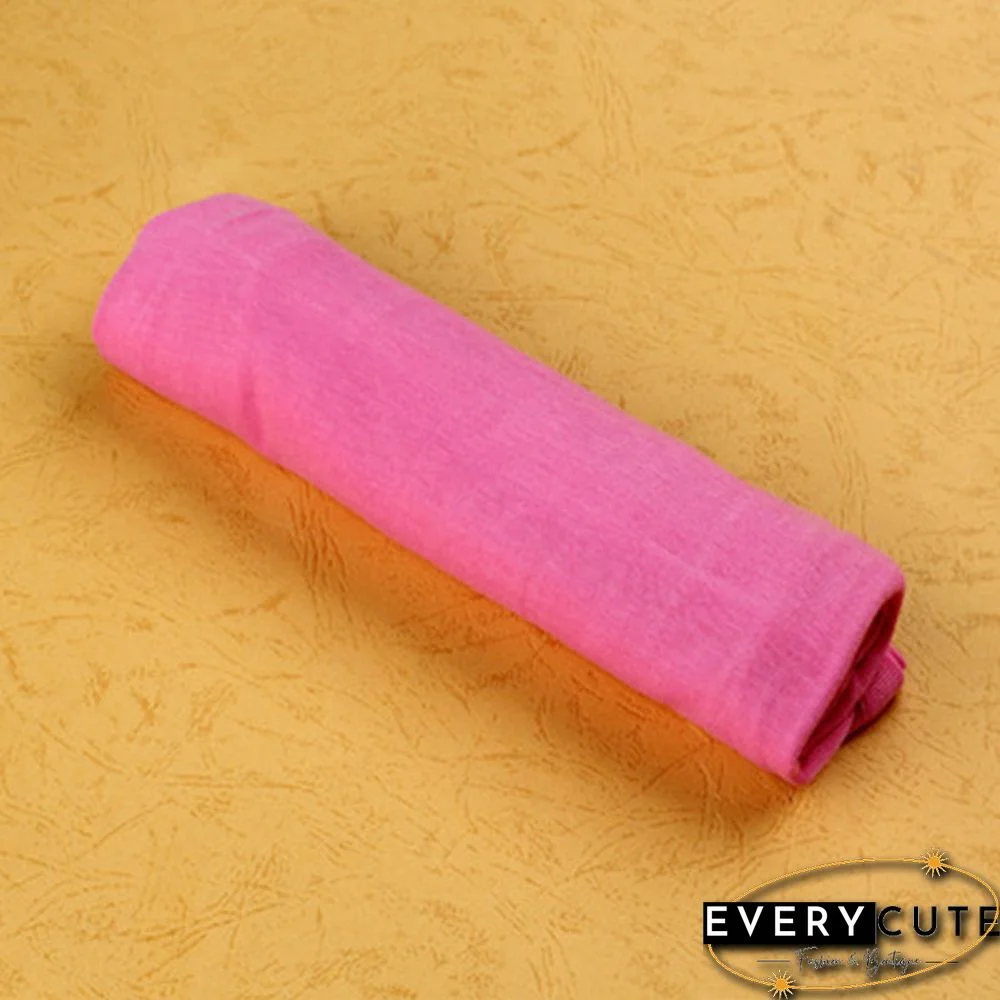 Bew 1 Piece Casual All Match Womens Sleeveless Vest Sleeveless T-Shirt Summer Round Neck Candy Color Vest