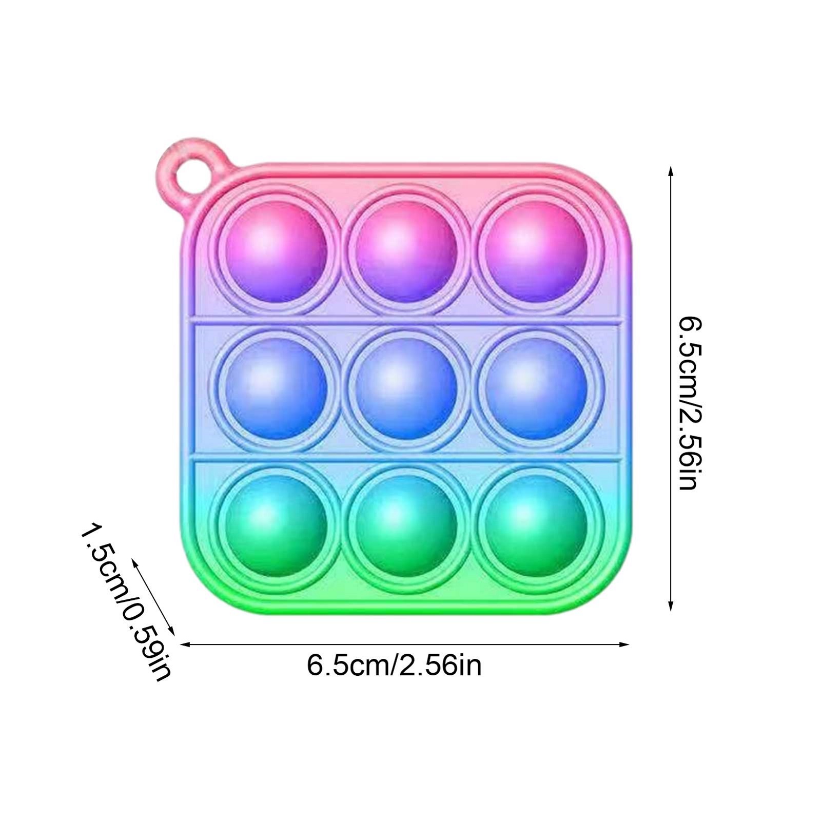 

Small Square - Pop It Fidget Toy, 501 Original