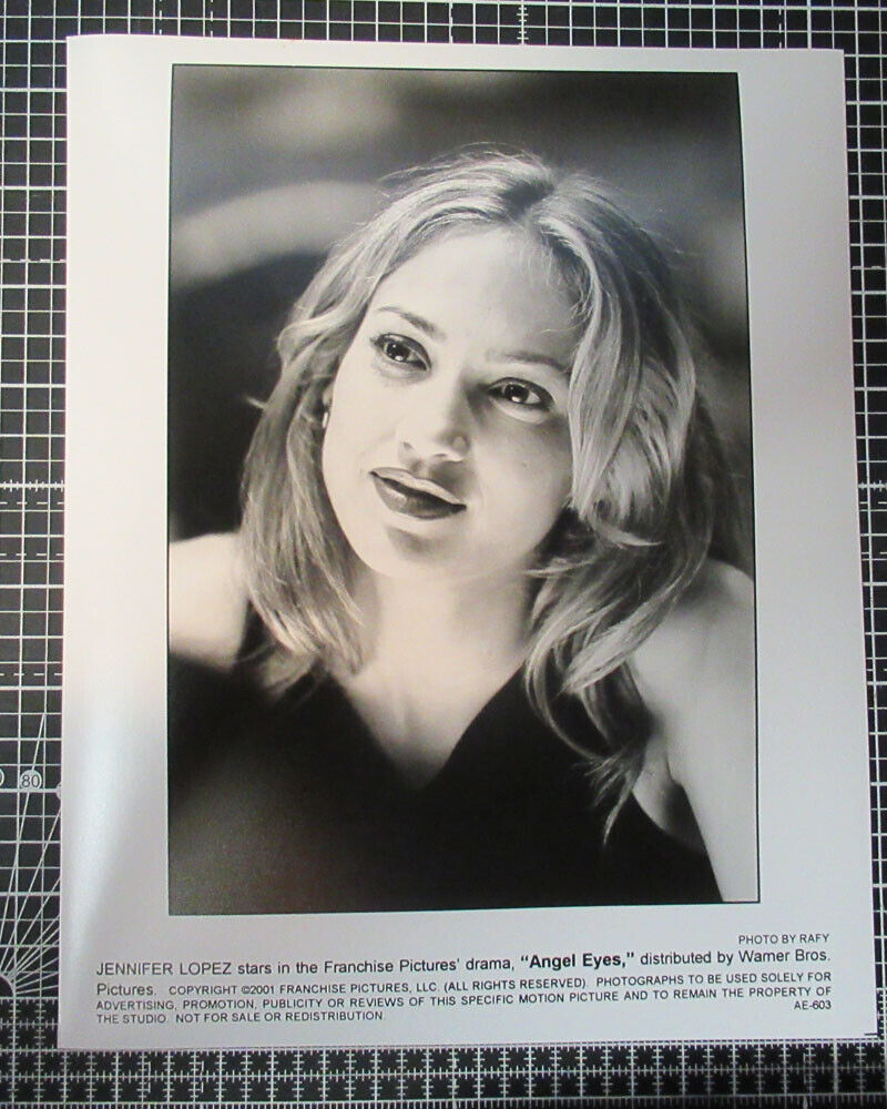 Angel Eyes ORIGINAL press publicity Photo Poster painting 8x10 in Jennifer Lopez Jim Caviezel 12