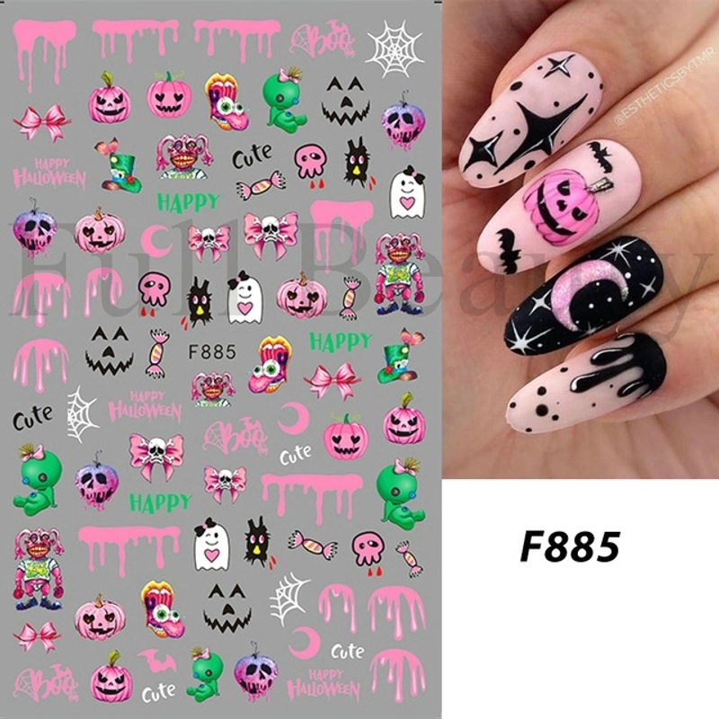 Cute Cartoon Pvc Nail Patches 1 Set