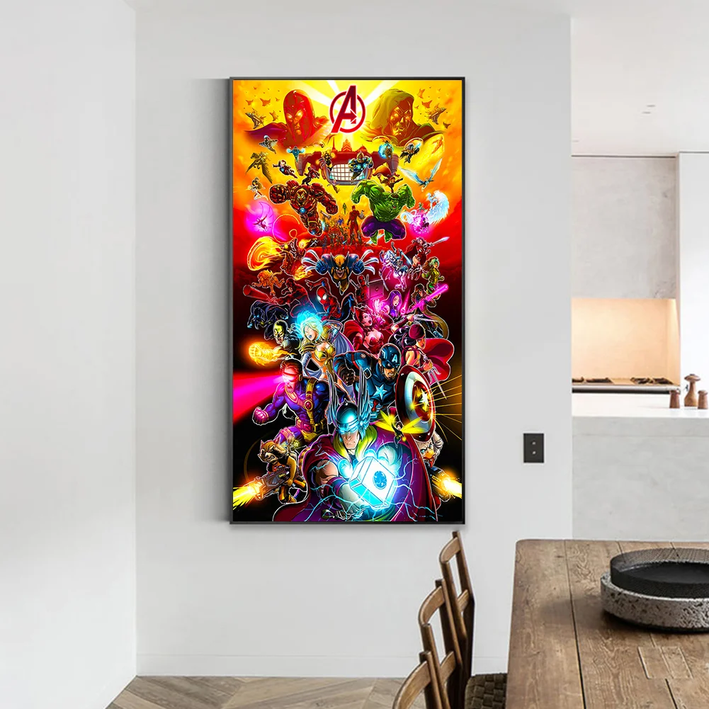 Diamond Painting - Full Round Drill - Marvel(Canvas|40*70cm)