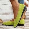 Gioiacombo&trade; Nuove scarpe casual piatte in maglia traspirante da donna