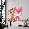 >SALE<5D DIY Diamond Painting Dots Pendant Cute for Garden Window Decor (Giraffe)