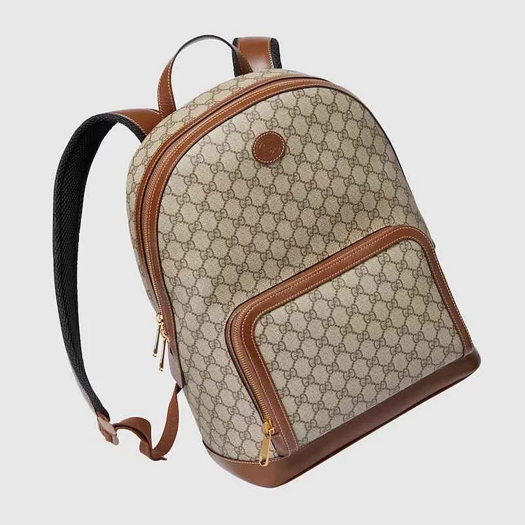 BACKPACK WITH INTERLOCKING G