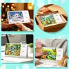 2027-2028 Two-Year Diamond Painting Calendar Kit, 13 Exquisite Multicolor Butterfly And Floral Illustrations, Large Size Desk Calendar, Mosaic Art Coil-Bound Desktop Planner