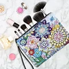 Diamond Painting Mandala Single Side PU Cosmetic Bag Ladies Clutch
