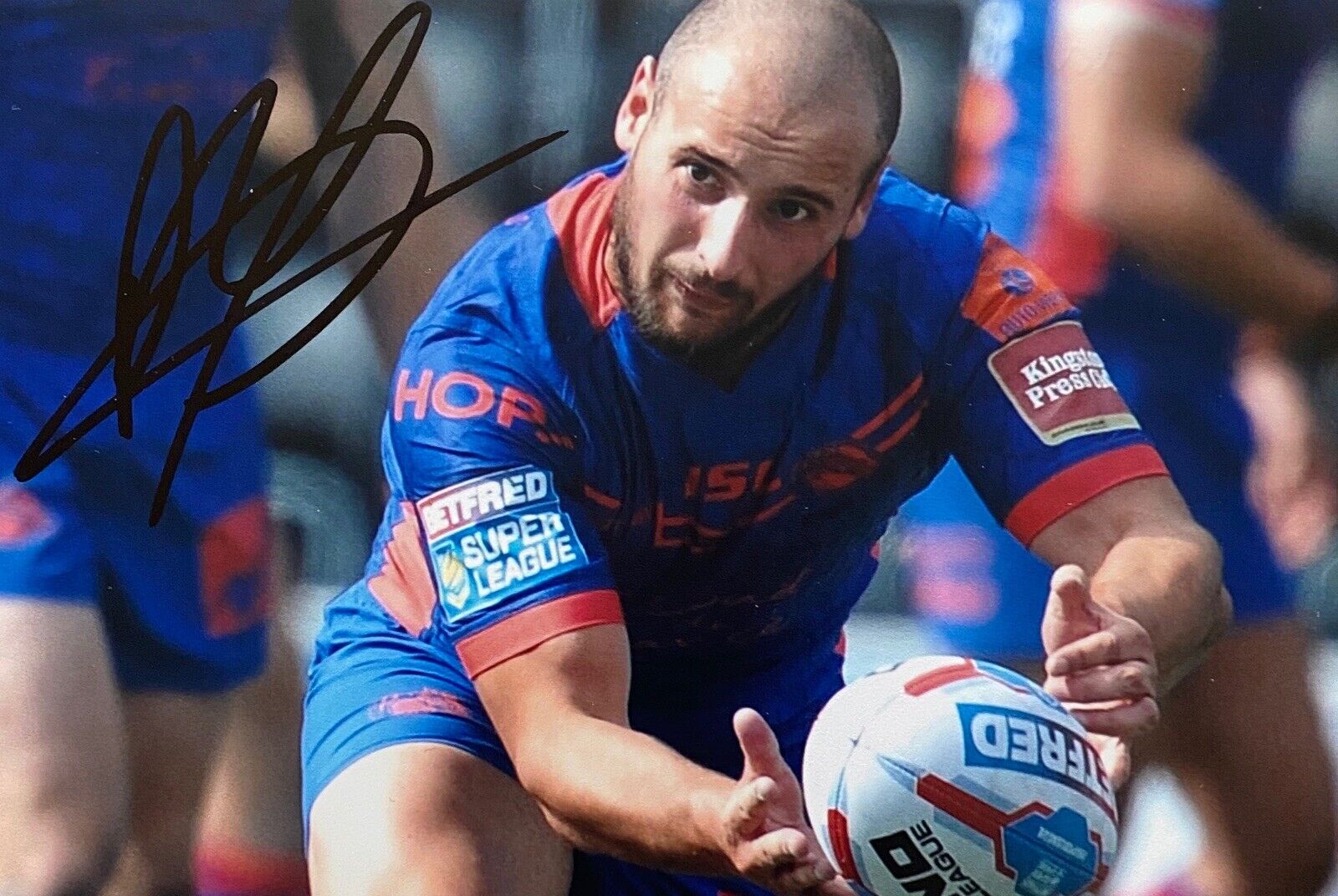 Alrix Da Costa Genuine Hand Signed 6X4 Photo Poster painting - Catalans Dragons 4