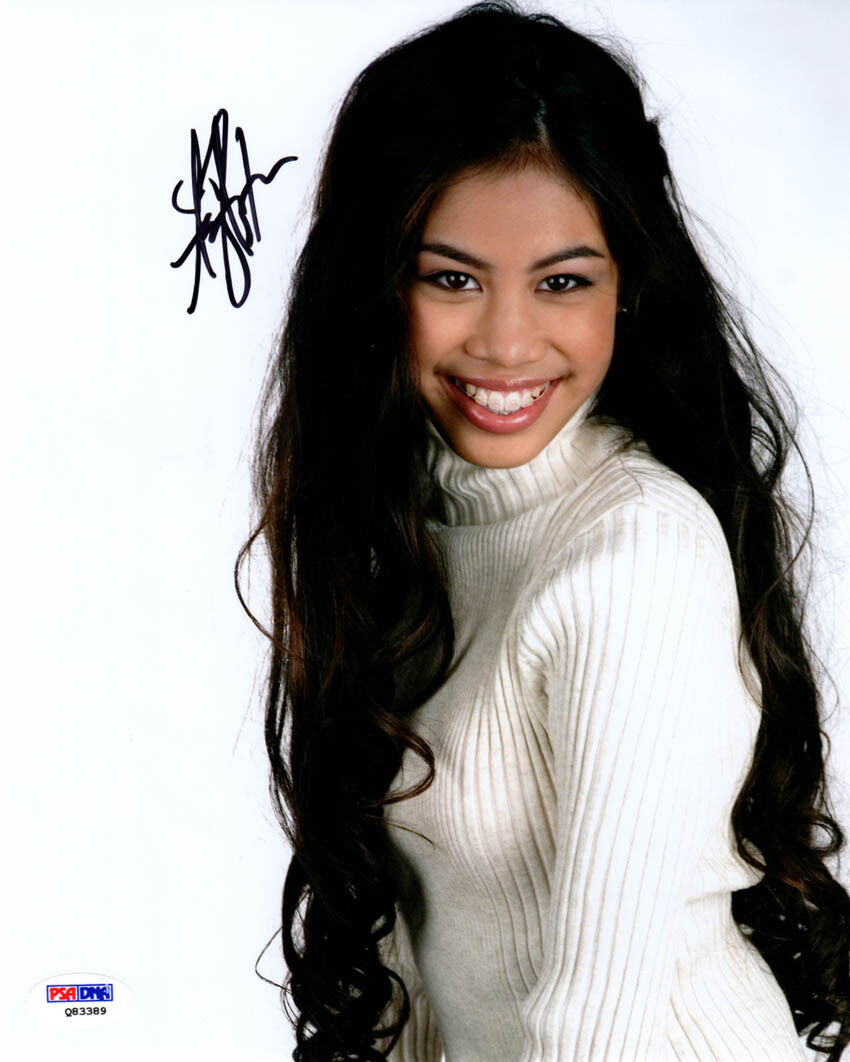 Ashley Argota SIGNED 8x10 Photo Poster painting Liberty Crossing Adopted PSA/DNA AUTOGRAPHED