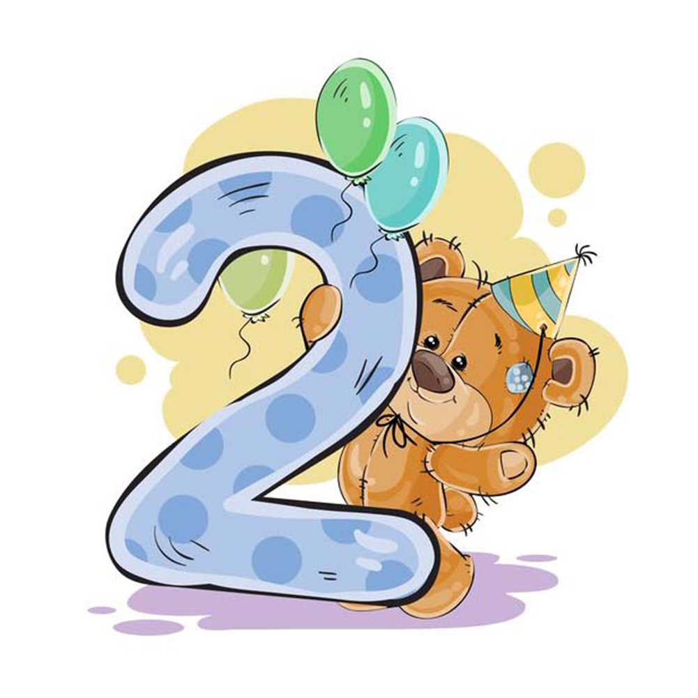 

30*30CM - Round Drill Diamond Painting - Bear 2, 501 Original