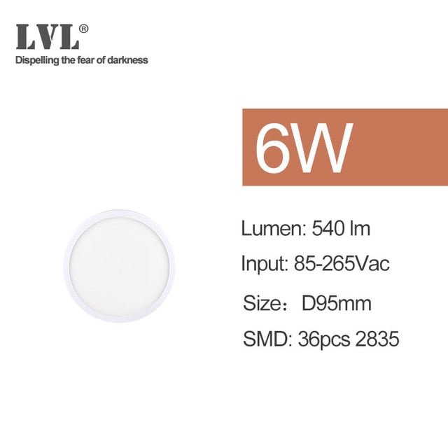 LED Ceiling Light 6W 9W 13W 18W 24W Modern Surface Ceiling Lamp For Kitchen Bedroom Bathroom Lamps