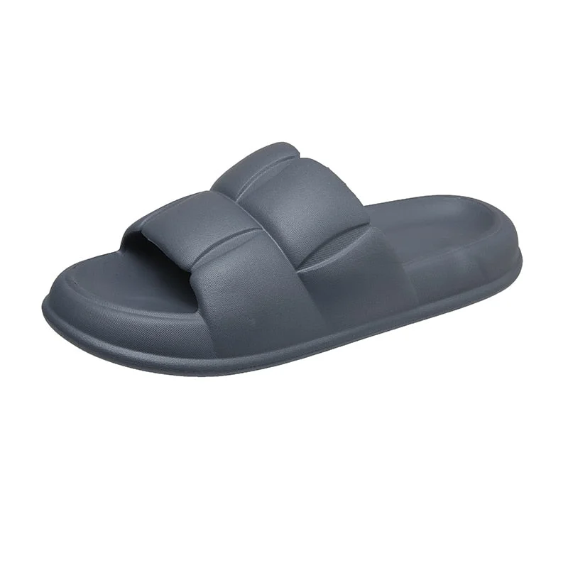 Rimocy 2022 Summer Slippers Women EVA Soft Sole Sandals Leisure Beach Shoes Woman Thick Platform Bathroom Home Slides Plus Size