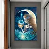 uk.everydayedeals (Limited Stock)Cross Stitch - 11ct Stamped - Fille De La Lune (50*75cm)