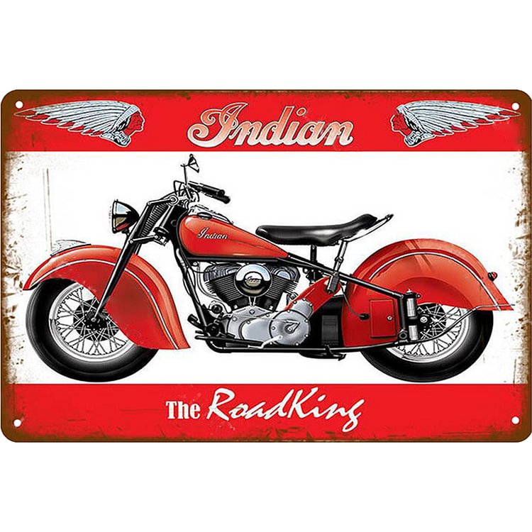 Indian Motorcycle - Vintage Tin Signs/Wooden Signs - 20*30cm/30*40cm