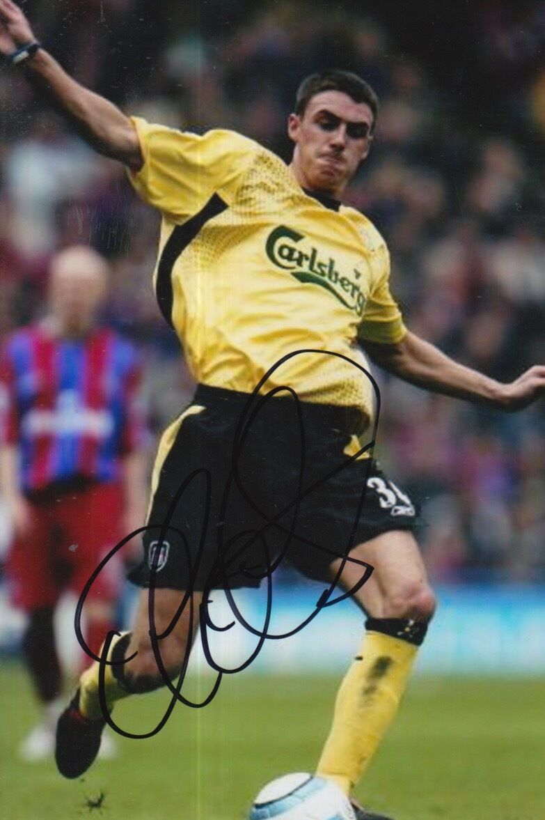 LIVERPOOL HAND SIGNED DARREN POTTER 6X4 Photo Poster painting.