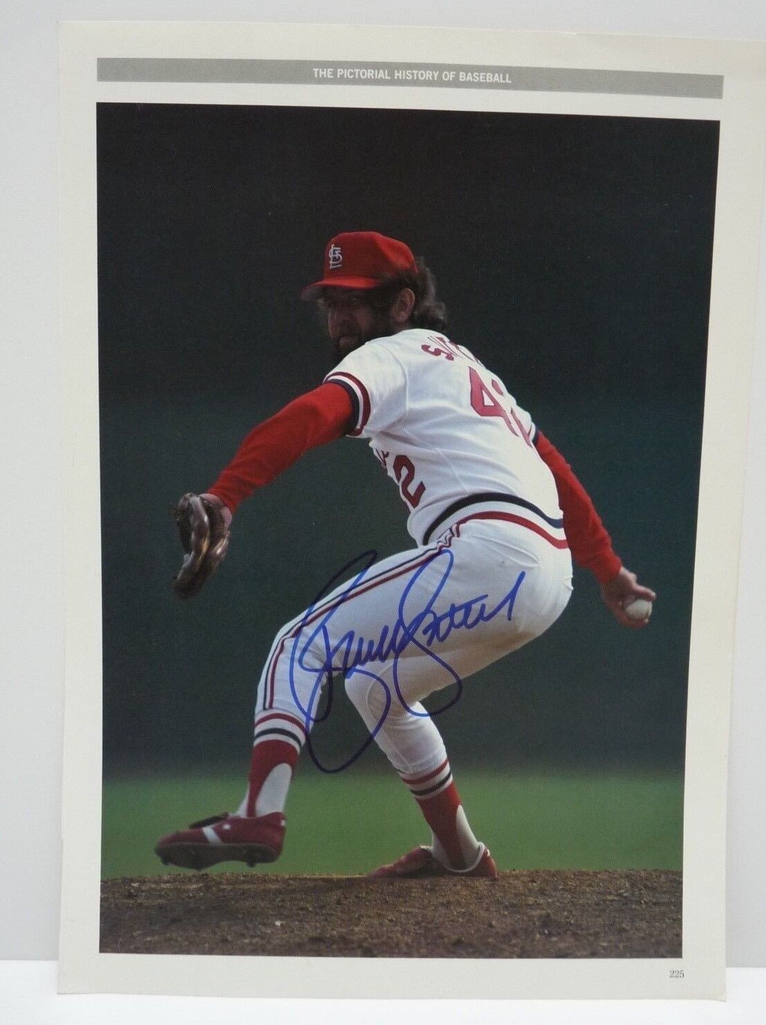 Bruce Sutter Baseball Signed Autographed 10x14 Photo Poster painting PSA or BAS Guaranteed F7