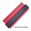 Plastic Irregular Shaper Profile Ruler Gauge Duplicator Contour Scales