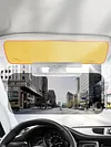 Car Sun Visor Anti-Dazzle Adjustable Sun Blocker Fold Flip Down Clear View Visor