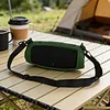 Silicone Case Fit for JBL Charge 6 Wireless BT Speakers Travel Carrying Sleeve with Carabiner and Shoulder Strap Protective Soft Skin