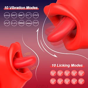 Handheld Tongue-licking Clit Stimulator