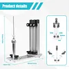 [US Local Warehouse] Bike Wheel Truing Stand Rotating Design Bicycle Wheels Weaving Stand Foldable Bike Hub Spokes Braiding Table for Bike Mechanics and DIY Enthusiasts