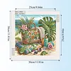 Summer Beach Bags-Partial Special Shaped Diamond Painting 30*30CM