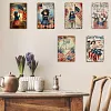 6pcs - Warning - Vintage Metal Signs(12*16Inch)