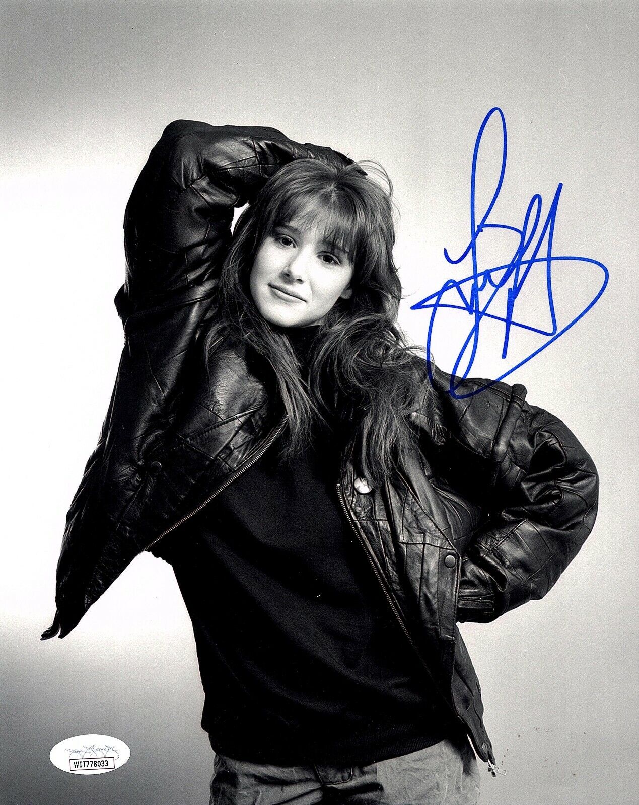 TIFFANY DARWISH Autograph Hand SIGNED 8x10 Photo Poster painting 80s POP SINGER JSA WITNESSED