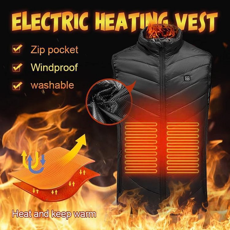 2022 Upgrade Unisex Warming Heated Vest
