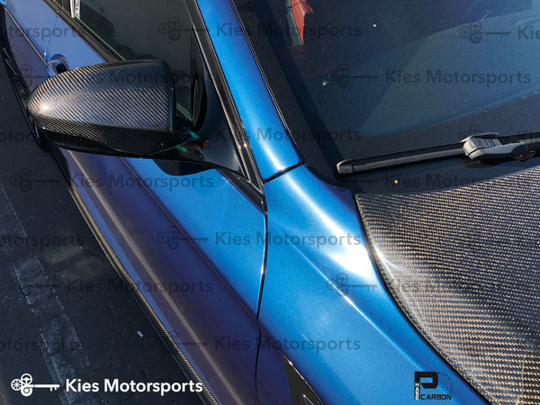 f10 m5 oem replacement carbon fiber mirror cap