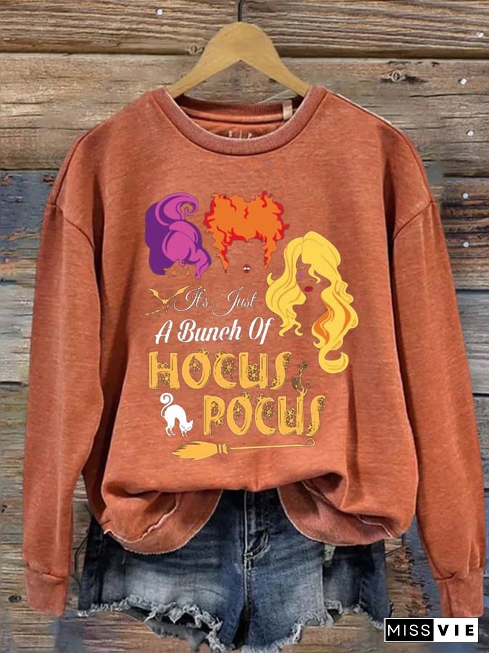 Women's Halloween Print Casual Sweater