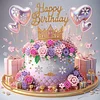 Diamond Painting-DIY Crystal Rhinestone Birthday Cake(Box Packaging)