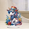 PET Double Sided Special Shaped Horse Diamond Painting Desktop Decor for Adults