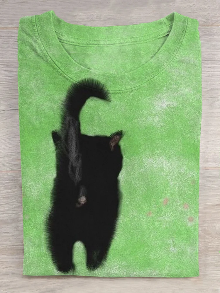 Cute Cat Lover Art Print T-shirt