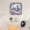 Girl Under Eiffel Tower-11CT Stamped Cross Stitch 40*40cm/15.75*15.75in tapestrymarket